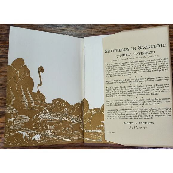 Susan Spray Sheila Kaye-Smith 1931 HC w/ DJ Harper & Brothers Vintage Novel - Picture 9 of 10